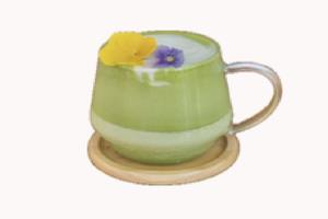 抹茶ラテ (hot/iced)