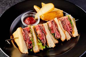 A5 Wagyu Beef Steak Sandwich