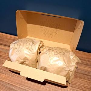 ホットチリバーガー＆てりやきバーガー