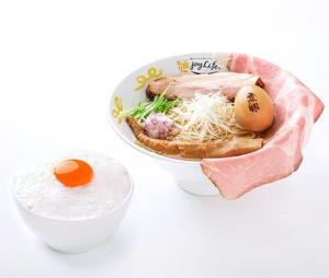 貝出汁スペシャルらーめん+究極の卵かけご飯