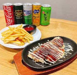選べるいか焼き・サイドメニュー・ドリンクセット