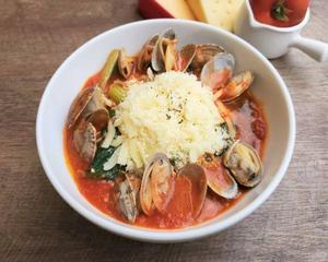 【チーズ】太陽のボンゴレ麺 Taiyo no Vongole Ramen with Cheese