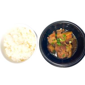 Cm tht kho ・豚角煮ご飯