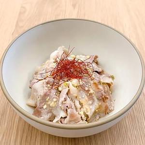 玄米ネギ塩豚カルビボール