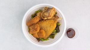 ミックスフライ丼