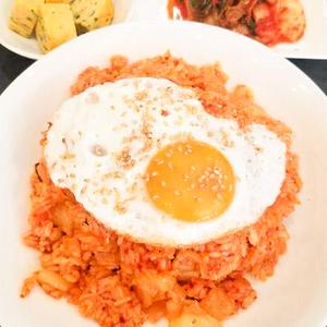 キムチ焼飯定食 Kimchi Fried Rice Set Meal