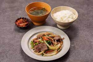 プルコギ定食