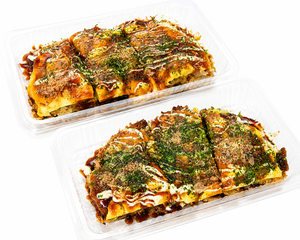 【大きめ】すじこんみそ煮入りお好み焼き