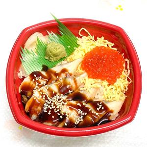 丼丸 穴子いくら丼