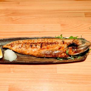 大とろサバの炭火焼き