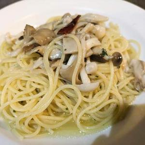 キノコのスパゲッティ