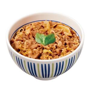 なか卯 牛すき丼 Beef Sukiyaki Rice Bowl
