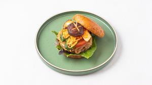 植物由来の【ベジバーガー単品  Plant-Based Veggie Burger】