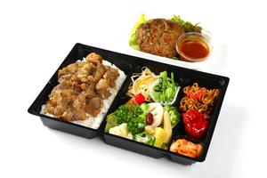 カルビ・ハンバーグ弁当