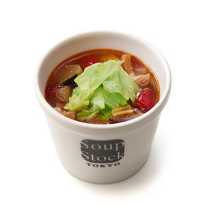 【単品】8種の野菜と鶏肉のサラダスープ(180cc)
