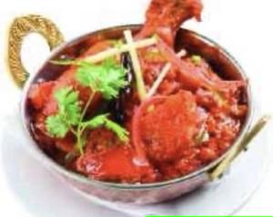カダイチキンカレー骨つき  Kadai chicken with bon