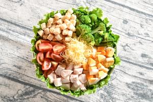 【低糖質】 クラシックシーザーサラダボウル 【Low-Carb】 Classic Caesar Salad Bowl