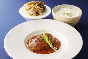 かぶくの自家製煮込みハンバーグ弁当