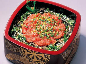 柿家すし 【ランチ限定】特選ねぎとろ重セット