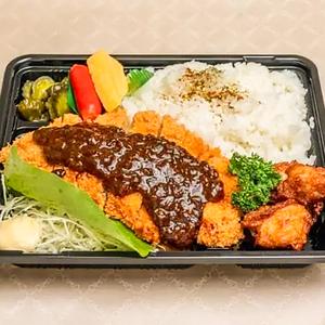 三元豚ロース肉の味噌ソースカツ弁当