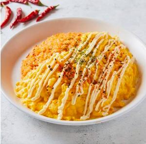 カスタマイズ七味マヨオムライス Customized Shichimi Mayo Omelet Rice