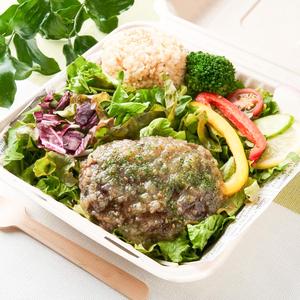 やみつきネギ塩だれ 牛100%ハンバーグ Green onion salt sauce Hamburger