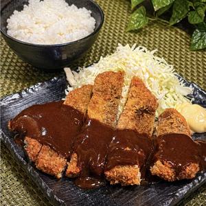 【濃厚】デミグラスソースとんかつ弁当！