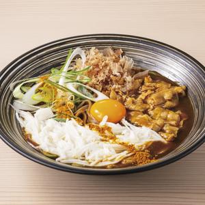 カレー南蛮とろろそば(温)