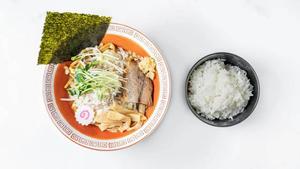 特濃油そば＆ライスセット【レンジ油そば】
