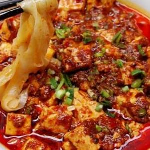 麻婆豆腐混ぜ麺(麻婆豆腐拌面)