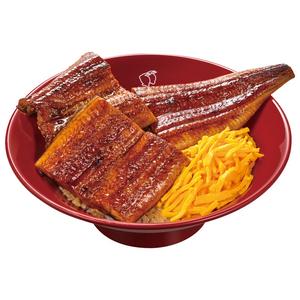 なか卯 うなぎ豪快盛 Teriyaki Eel (3 pcs) Rice Bowl