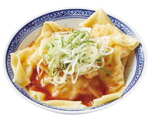 中国ラーメン揚州商人 皿蝦ワンタン Shrimp Wontons