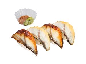 スシロー うなぎ食べ比べ4貫