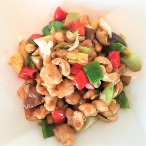 鶏肉とカシューナッツの炒め