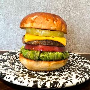 パイナップルチーズバーガー
