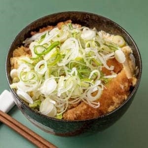 俺のねぎ盛りロースかつ丼
