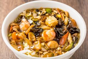 五目ラーメン Starchy Sauce Ramen