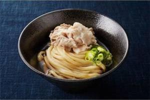 三元豚の肉ぶっかけうどん(並盛300→400g増量中！)