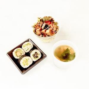 ちらし寿司と巻き寿司のセット【11時～19時30分】