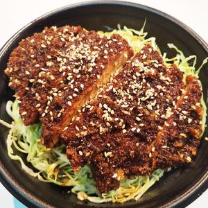 ソースかつ丼 Worcestershire sauce katsudon