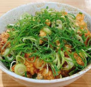 ねぎ塩唐揚げ丼【塩だれ】