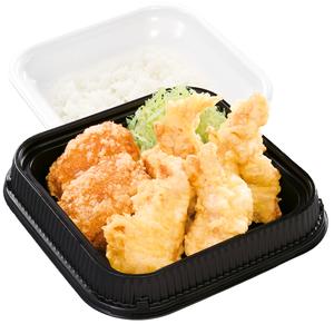 からやま とり天合盛り弁当