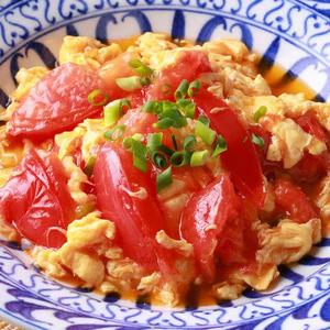 トマトと鶏卵の炒め物