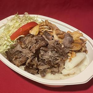 マッシュポテトケバブビーフ/チキンミックスmashed potatokebab beef/Chicken mix
