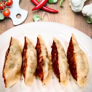 王焼き餃子(5個)肉野菜Grilled meat and vegetable gyoza