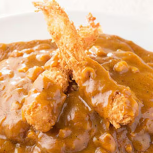 エビフライカレー