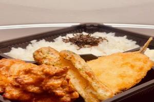 並盛り180g MIXフライ弁当  mixed fries bento(Rice 180g Average size)