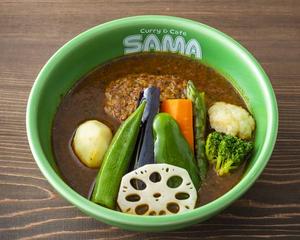 ハンバーグ野菜カリー