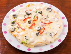ナンピザ/naan pizza