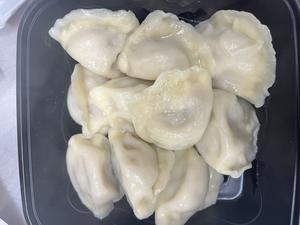 手作り豚肉と白菜水餃子10個(猪肉白菜水)
